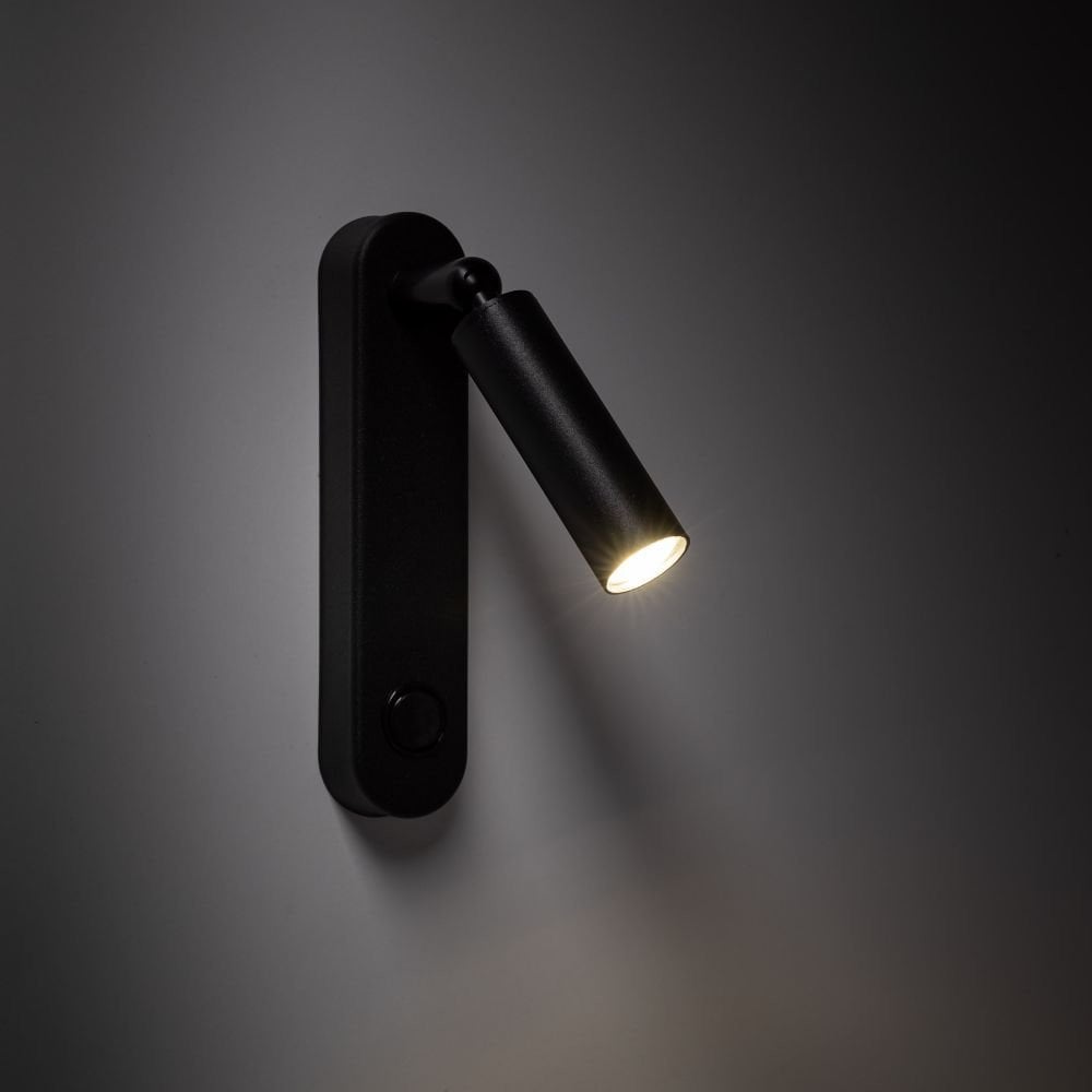 TK Lighting Enzo 6621 kinkiet lampa ścienna 1x6W G9 czarny