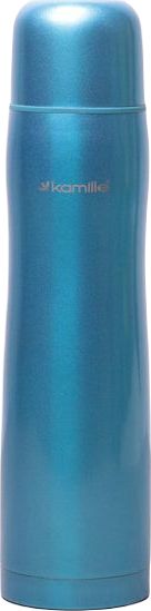 Kamille Termos turystyczny KM-2000A 1 l Niebieski