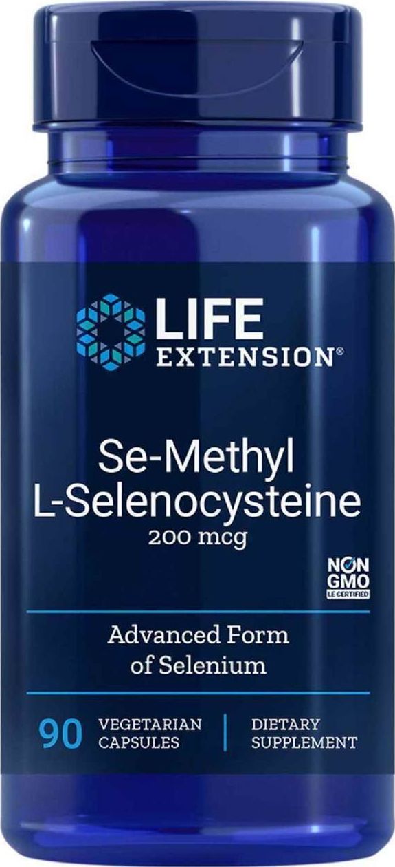 Life Extension Life Extension - Se-metylo-L-selenocysteina, 200mcg, 90 kapsułek roślinnych