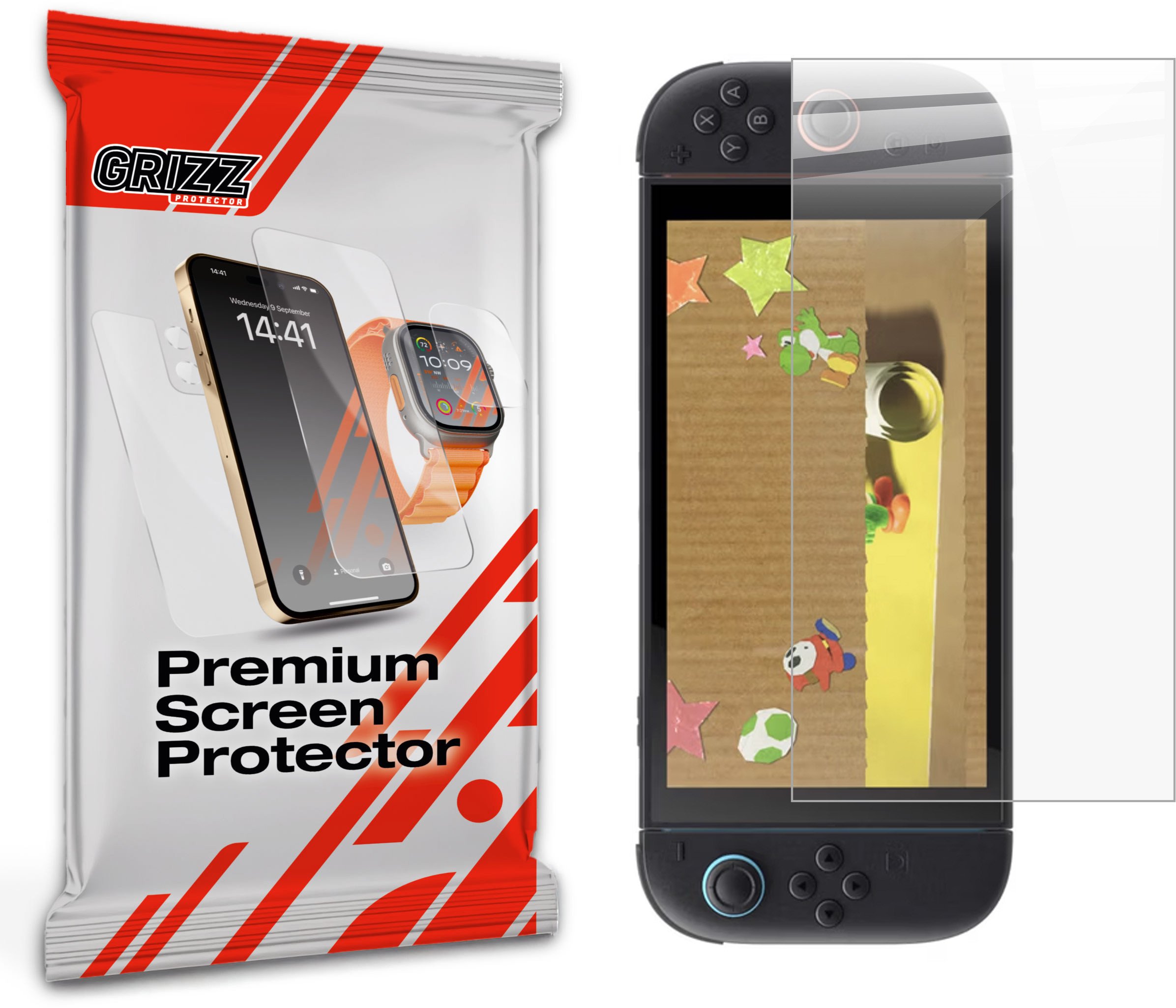 Folia ceramiczna GrizzGlass CeramicFilm do Nintendo Switch 2