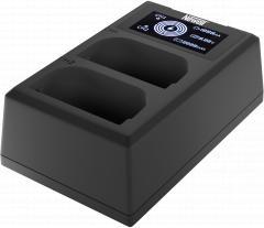 Ładowarka do aparatu Newell Ładowarka dwukanałowa Newell FDL-USB-C do akumulatorów LP-E6