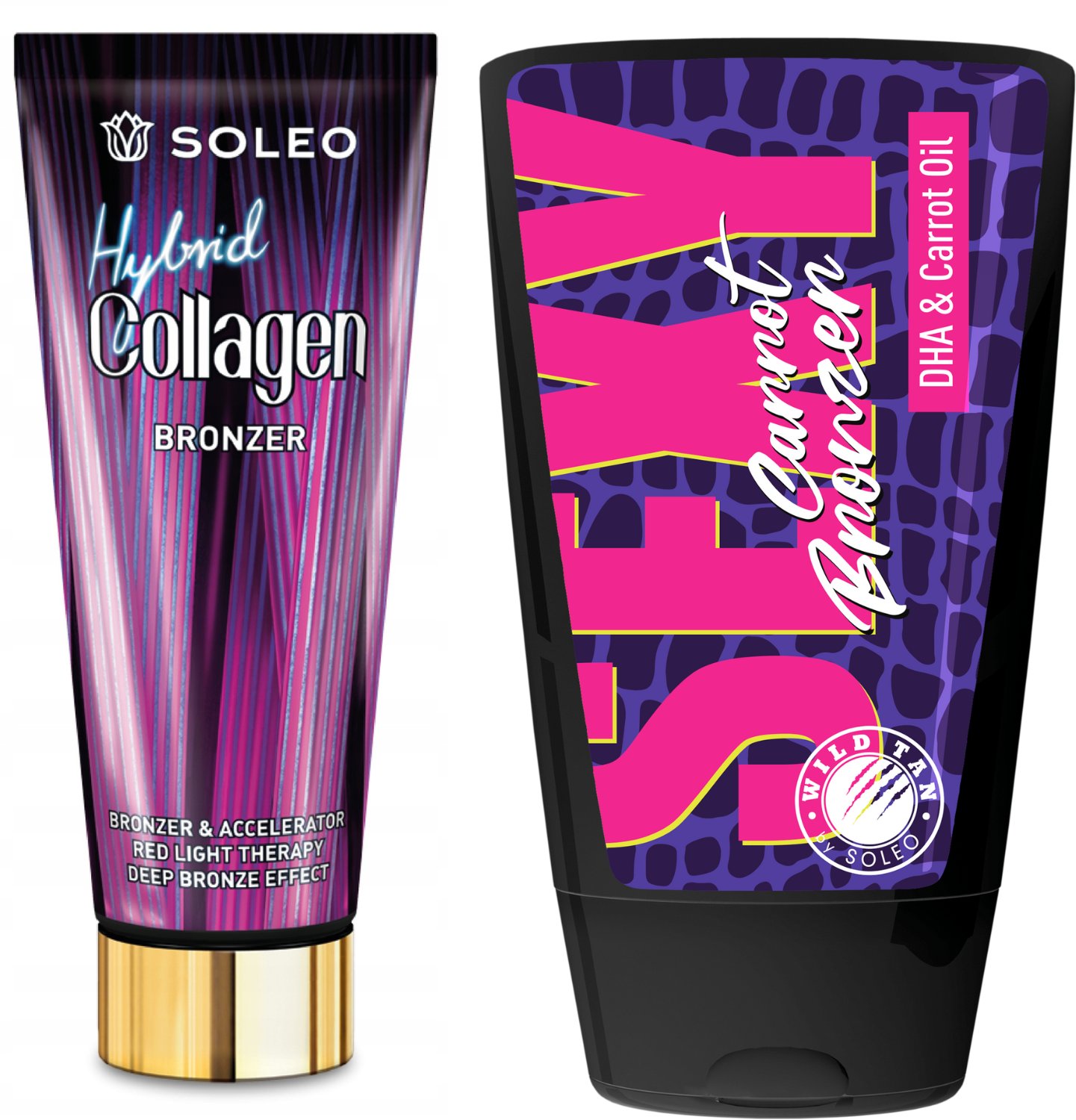 Soleo Hybrid Collagen + Wild Tan Sexy Carrot Gratis