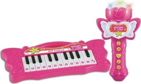 Bontempi BONTEMPI GIRL KEYBOARD I MIKROFON KARAOKE