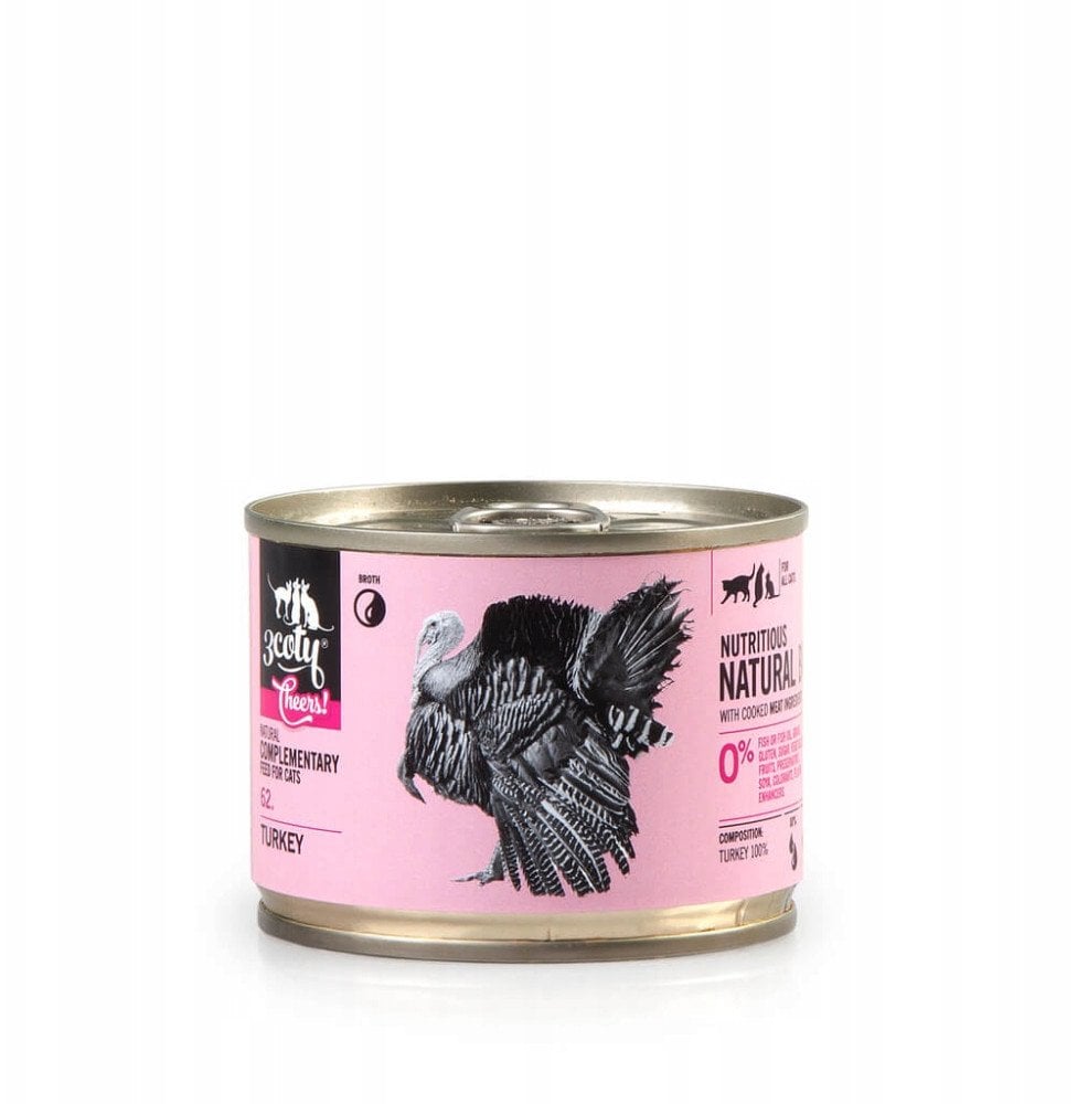 3Coty TURKEY Cheers! Complementary feed cats 160g