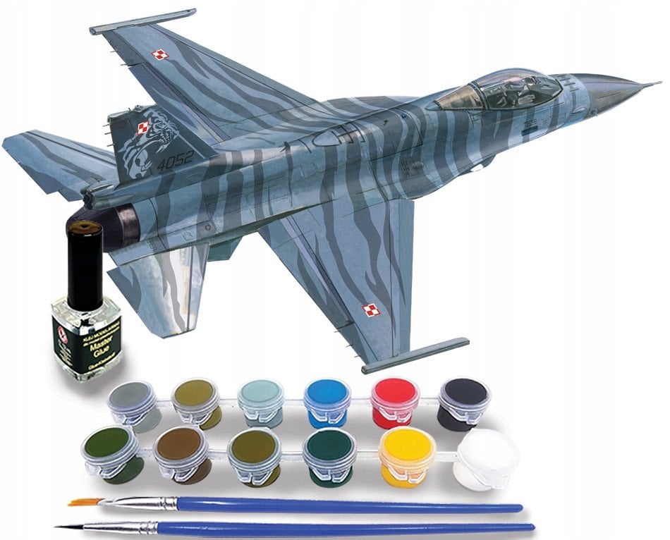 Olymp Aircraft Model samolotu do sklejania F-16J-52+ "Tiger Demo Team" 1:72 SD-115