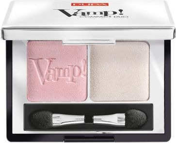 Pupa Vamp! Compact Duo Eyeshadow Podwójne cienie do powiek 001 Rose Perlage 2,2g