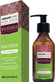 Arganicare Macadamia Serum do suchych i zniszczonych włosów 100 ml