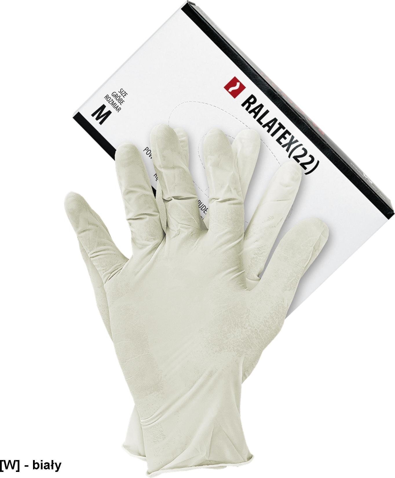R.E.I.S. RALATEX - Rękawice robocze gumowe S