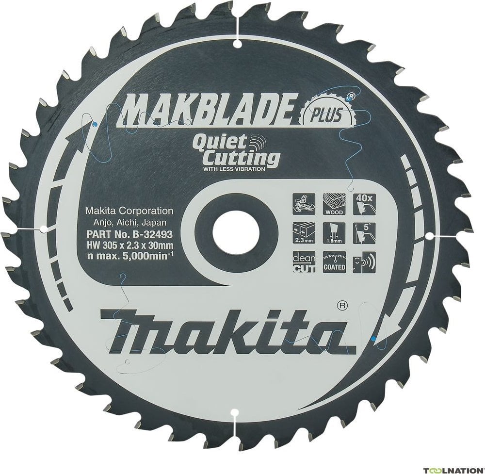 Makita MAKITA PIŁA TARCZOWA 305x30x40z MAKBLADE PLUS DREWNO