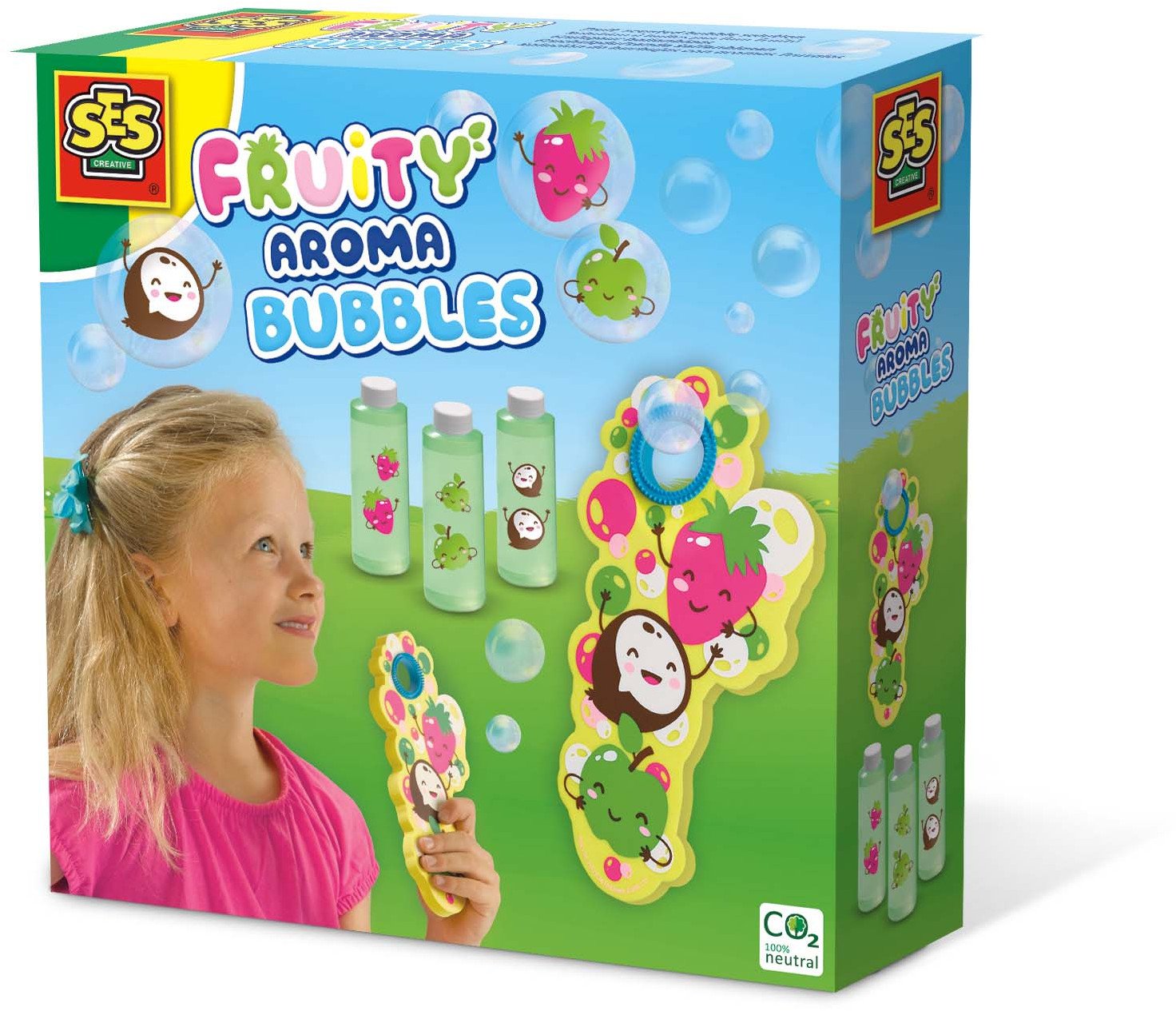 *****SES Owocowy płyn do baniek 3x200ml 02261