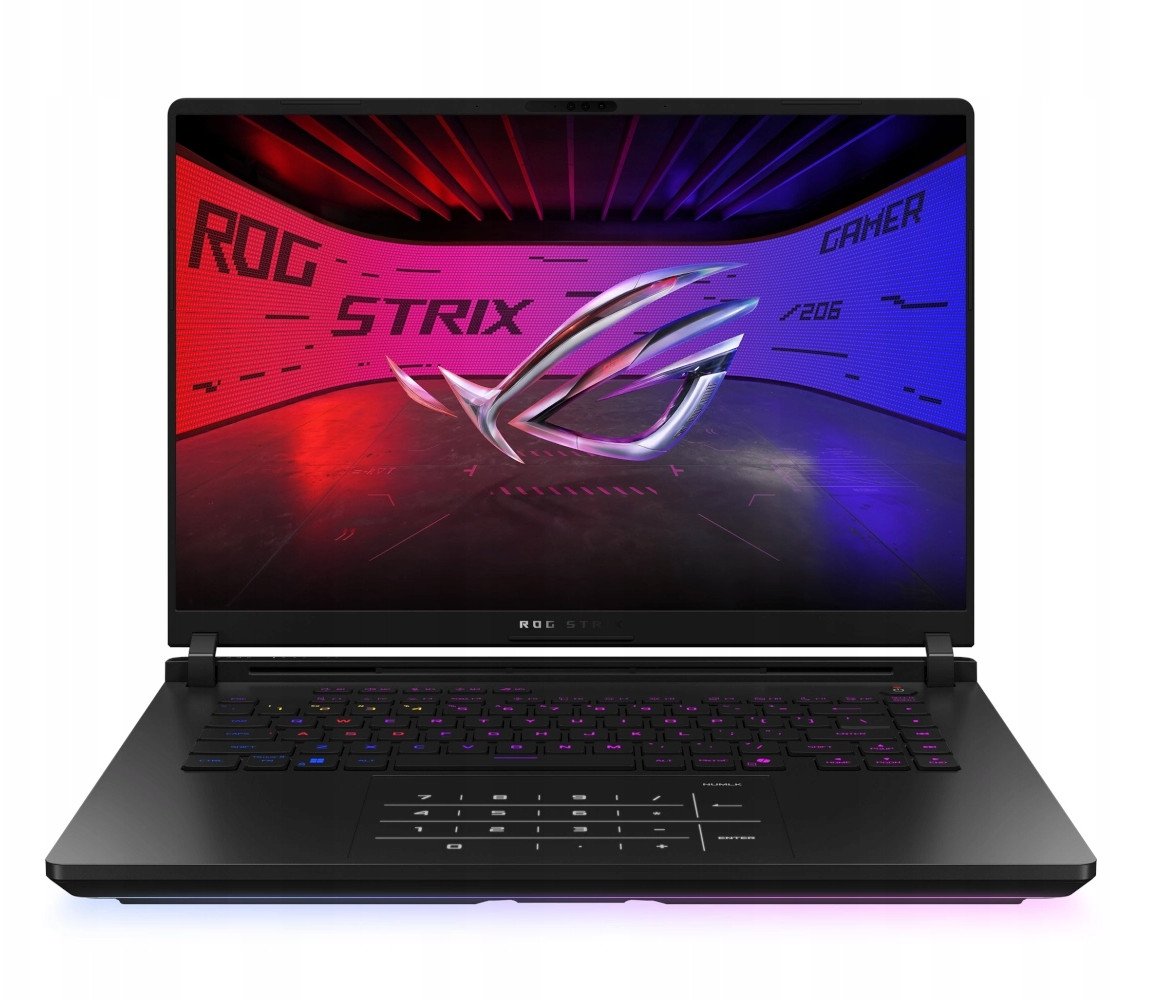 Laptop Asus ROG Strix SCAR 16 G635 Ultra 9 275HX / 64 GB / 2 TB / W11 / RTX 5090 / 240 Hz (G635LX-U9642W)