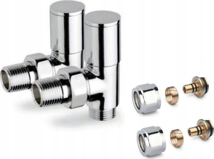 KPL.ZAW.KĄT.16X1/2" CHROM PEX (200KC015M16.12) // G.ZG.KPL.KT.CH.PEX