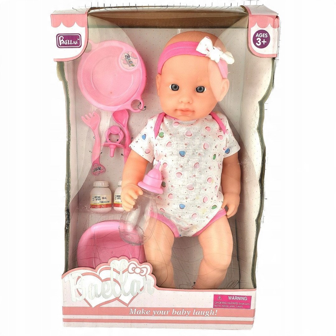 Lalka pije i sika n/bat pudełko 1357564 75643