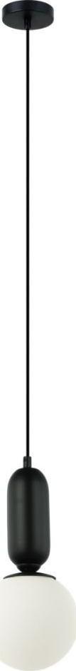 Lampa wisząca Italux Lampa wisząca ALDEVA PND-02340-1S-BK Italux