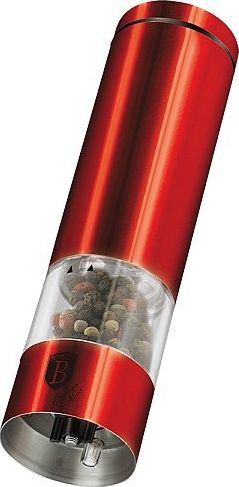 Młynek do przypraw Berlinger Haus BerlingerHaus Burgundy Metallic Line elektrinis prieskonių malūnėlis