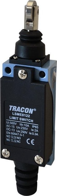 Tracon Electric Łącznik krańcowy ze zbijakiem rolkowym LSME8122