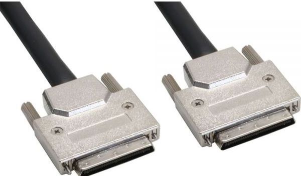 InLine 68-pin micro Centronic - 68-pin micro Centronic, 0.9m, Czarny (26809)