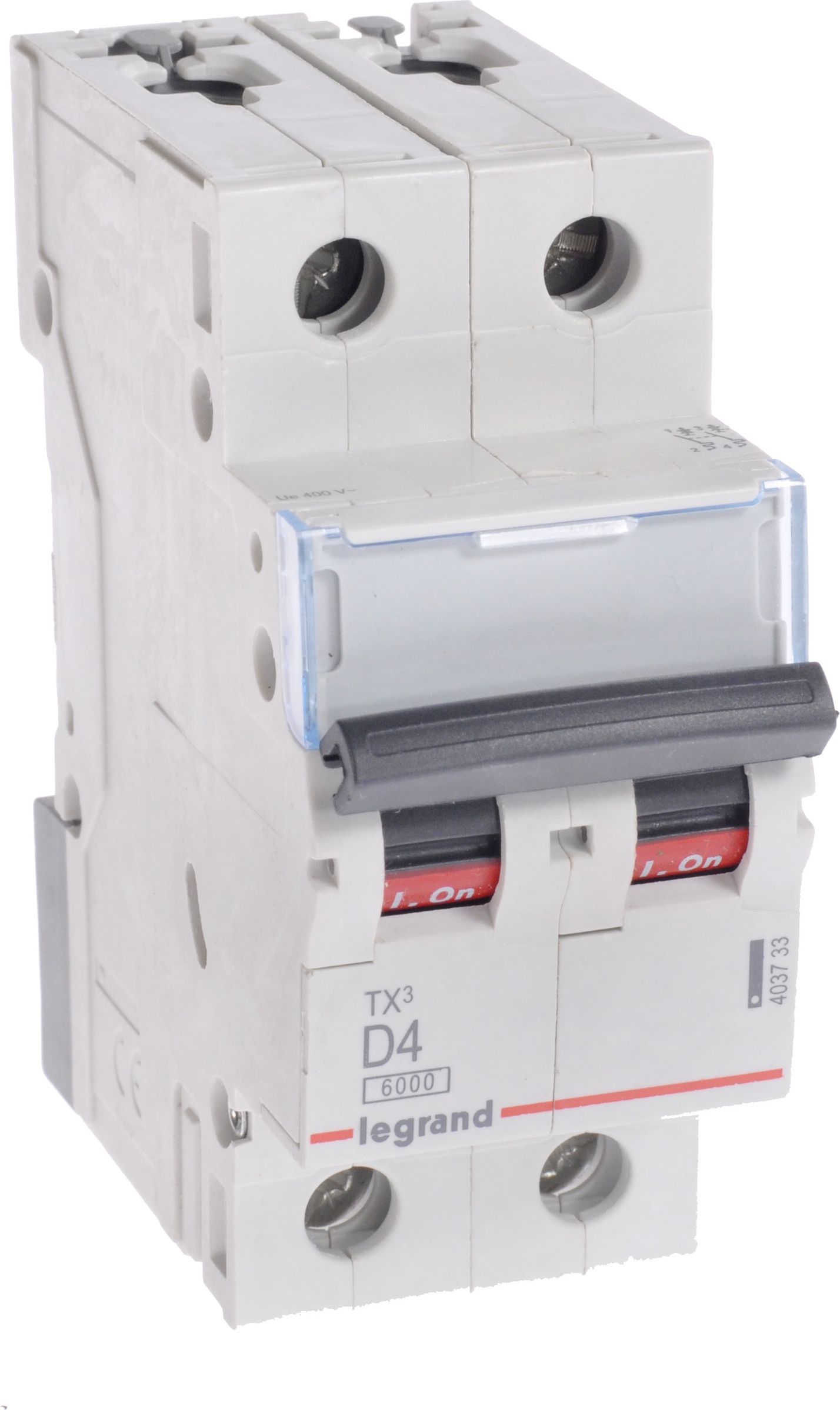 Legrand Wyłącznik nadprądowy 2P D 4A 6kA AC S302 TX3 (403733)