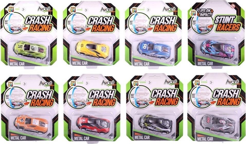 Pro Kids Samochód metalowy obrotowy mix