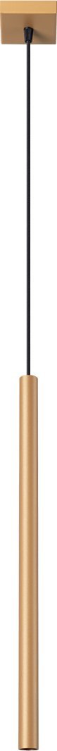 Lampa wisząca Sollux Lighting SOLLUX Lampa wisząca PASTELO 1 złota 1 x G9 SL.1170