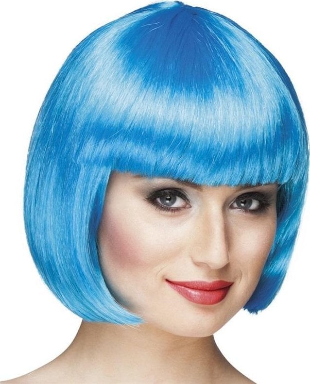 Peruka Kabaret mroźny niebieski