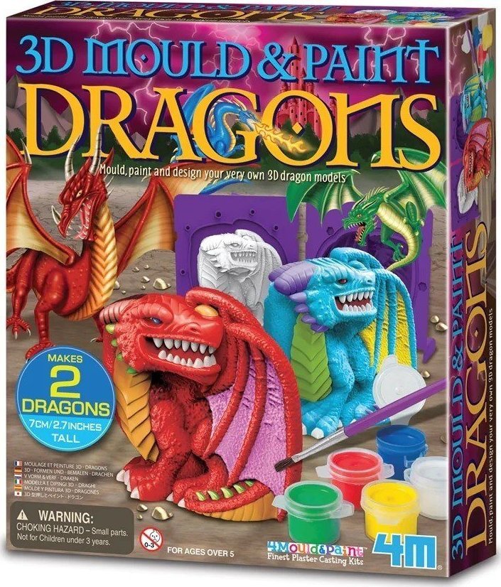 4M Odlewy gipsowe - Smok