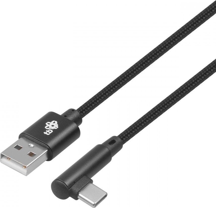 Kabel USB TB Print USB-A - USB-C 1.5 m Czarny (AKTBXKUCSBA15KB)