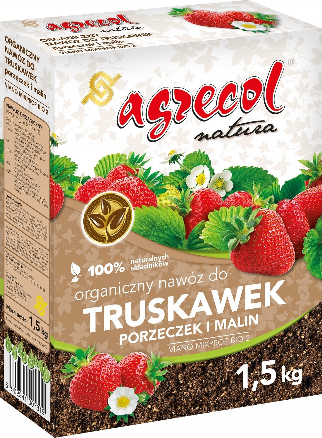 Agrecol VIANO MIXPROF BIO 2 do truskawek 1,5 kg
