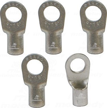 Erko Końcówka oczkowa KOA CU 16mm M8 5szt ERKO