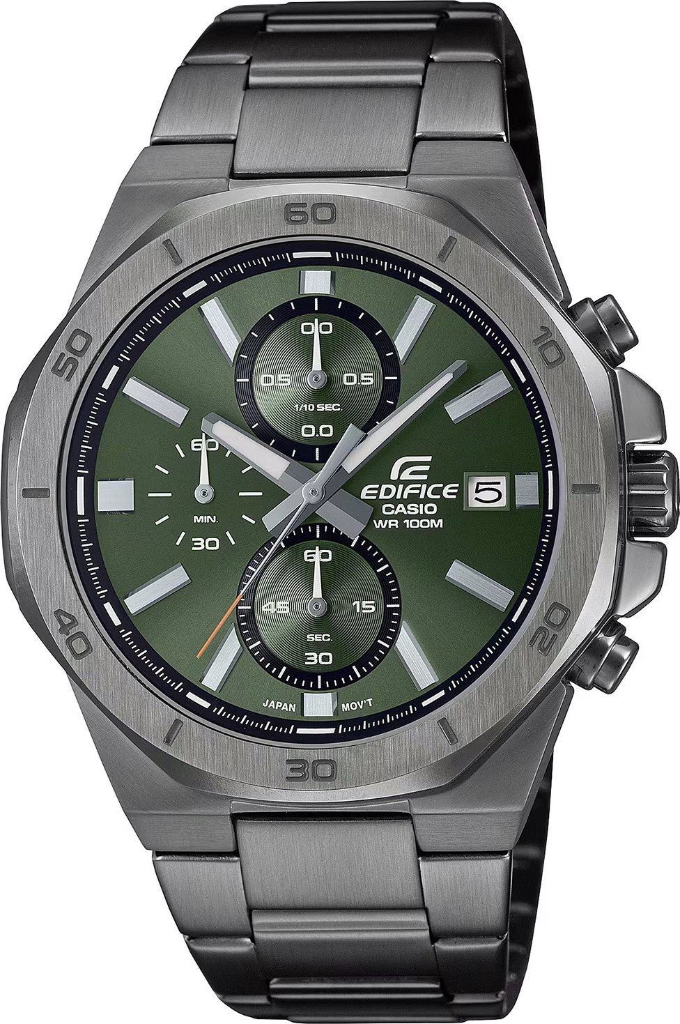 Zegarek sportowy EDIFICE Casio Edifice EFV-640DC-3AVUEF100m szary