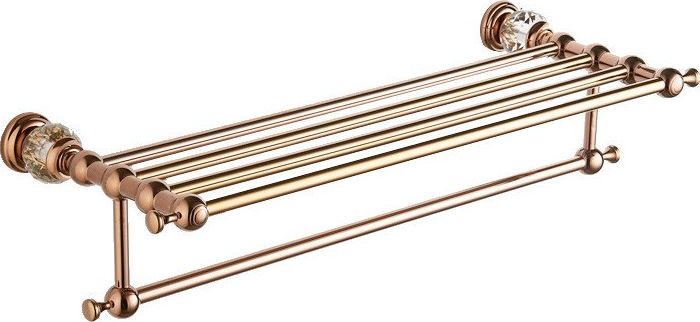 Mexen Mexen Estela rankšluosčių lentyna ir kabykla, rose gold