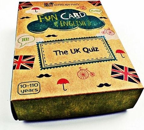 Creativo Fun Card English The UK Quiz CREATIVO