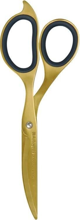 Nożyczki stylowe Hiki-giri Slim złote