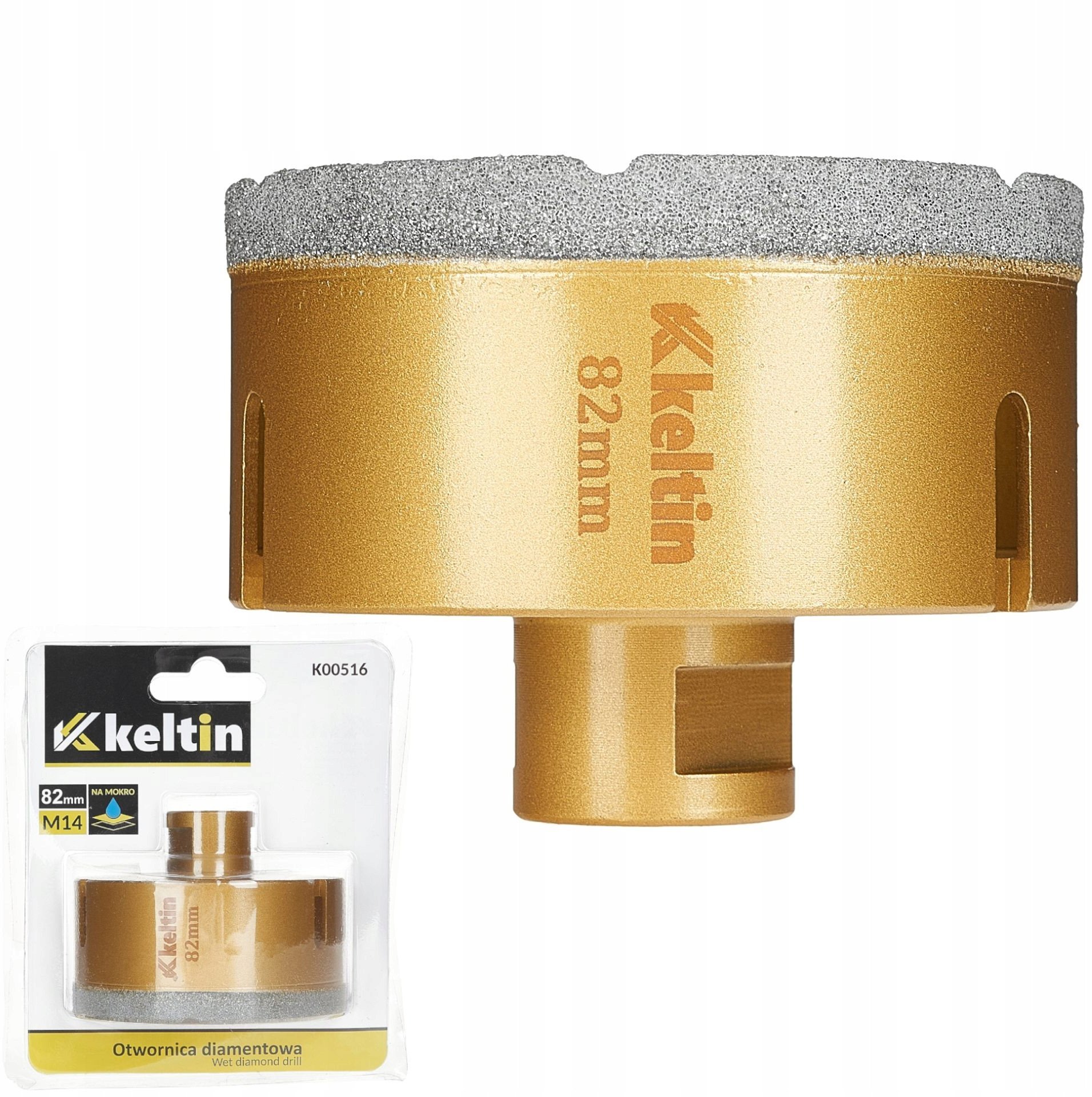 Otwornica diamentowa do gresu 82mm M14 (30)