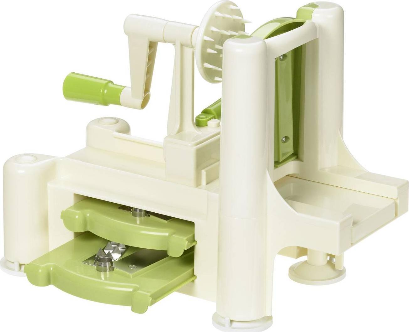 Lurch krajalnica spiralna, 23x30x12 cm, zielona