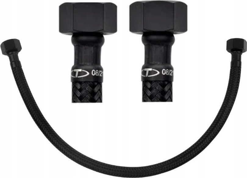 Wężyk przyłączeniowy Tycner Wężyk przyłączeniowy prysznicowy w oplocie 8mm 3/8x3/8 40cm