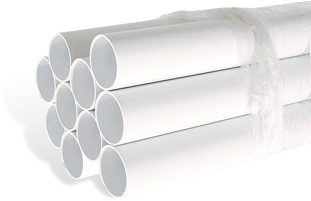 Santech Rura PCV do instalacji odk. centralnego 2.5 m biała (25/op 75/w)