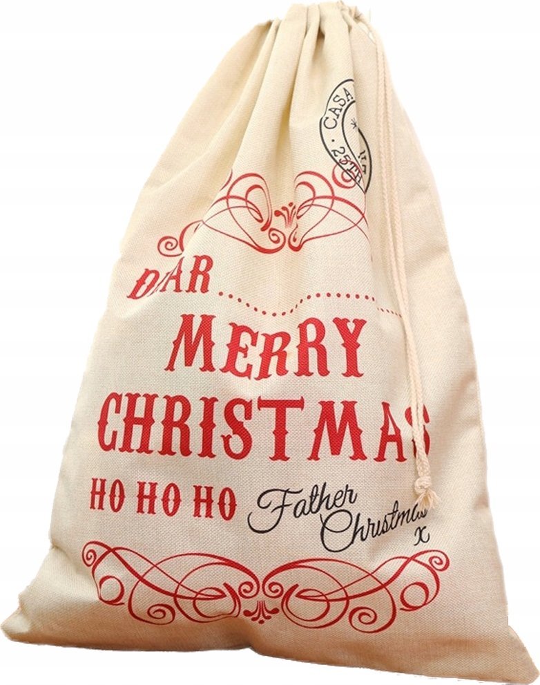 Korbi DUŻY WOREK NA PREZENTY DLA MIKOŁAJA ŚWIĘTA Z9_4