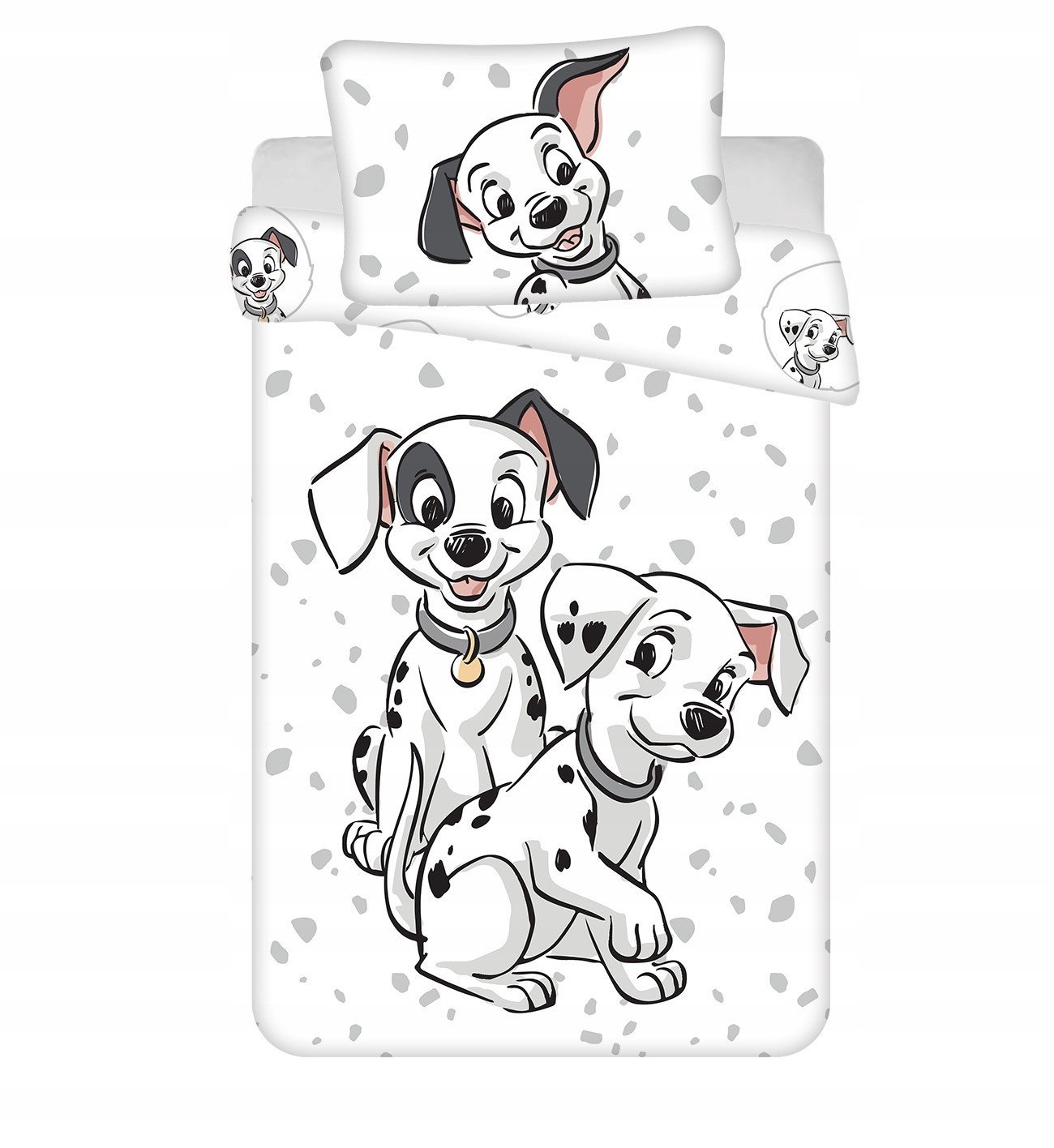 Stabilus Disney dziecięcy patalynės komplektas 101 Dalmatians, 100x135 cm, 2 części
