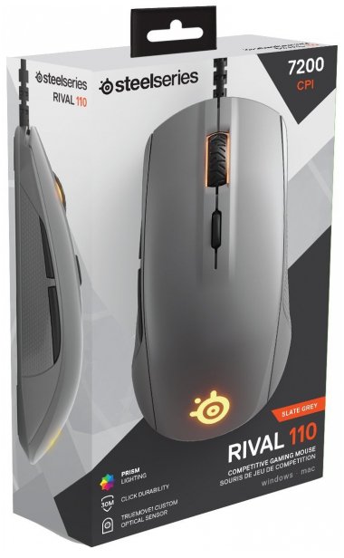 Mysz SteelSeries Rival 100 (62470)
