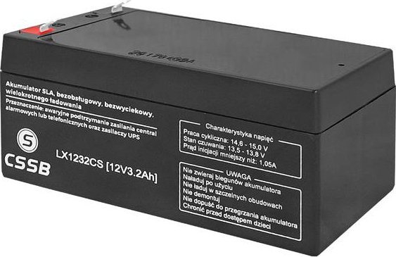 CSSB Akumulator żelowy CSSB 12V 3.2Ah