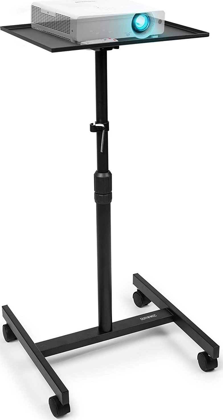 Duronic Duronic WPS20 Stojak na laptopa rzutnik lub projektor | mobilne biurko do 10 kg | regulacja wysokości - praca stój siedź home office | regulac