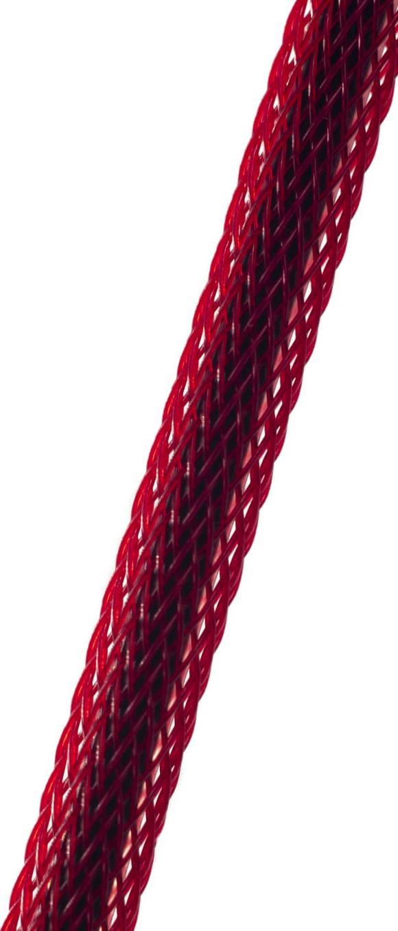 JDD TECH Oplot poliestrowy 45mm Czerwony (FR-045RD)