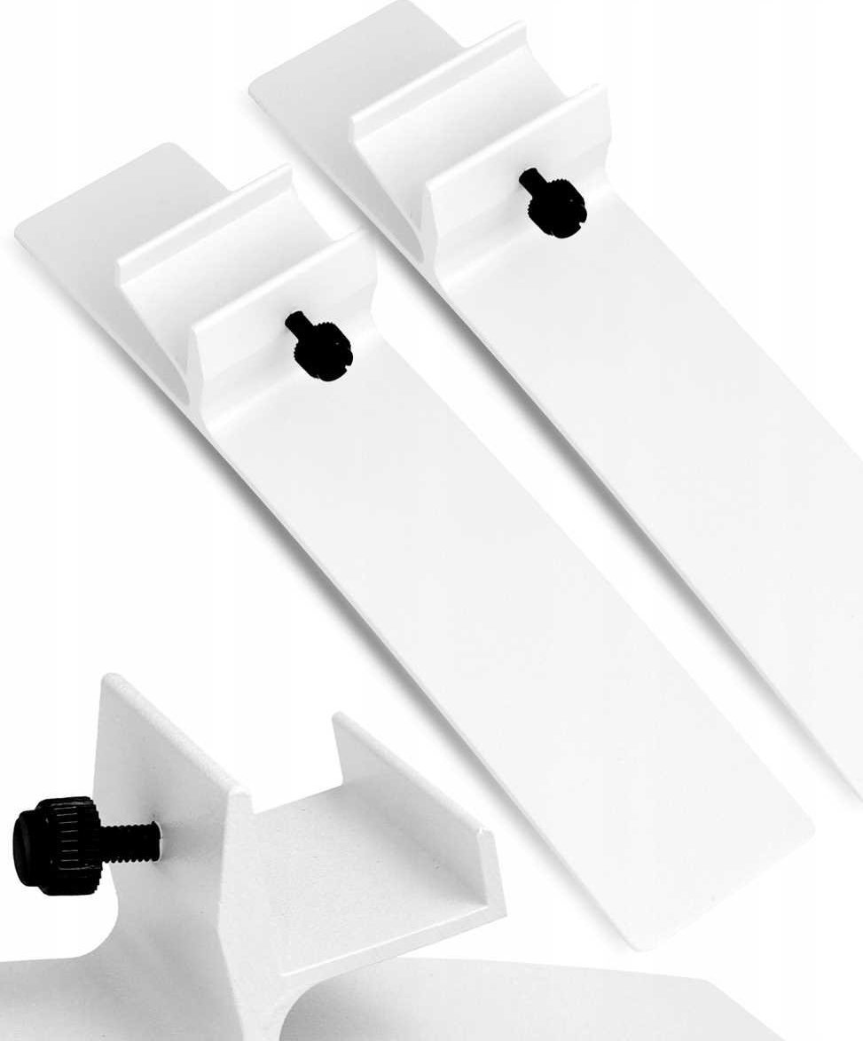 Cronos Nogi metalowe do paneli IR Graphene PRO / Synthelith Białe