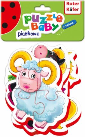Roter Kafer Baby puzzle Farma