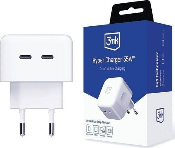 Ładowarka 3MK Hyper Charger 2x USB-C (Hyper Charger 35W)