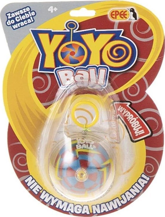 Yoyo Ball z zółtymi strzałkami