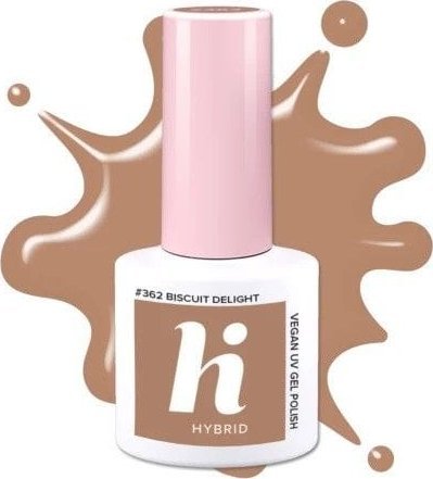 Hi Hybrid HI HYBRID Lakier 362 HEMA Free Coffeehouse BiscuitDelight 5ml
