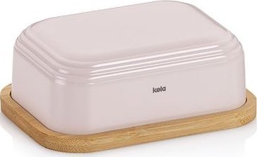 Maselniczka Kela Maselniczka, bambus/tworzywo sztuczne, 15,5 x 11,5 x 6 cm, beżowa / Kela