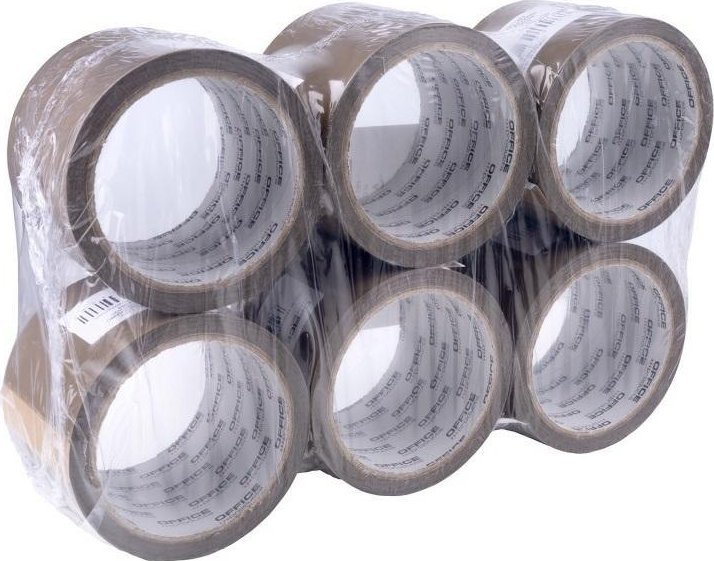 PBS Connect Taśma pakowa brązowa 72mm x 60y (6szt)